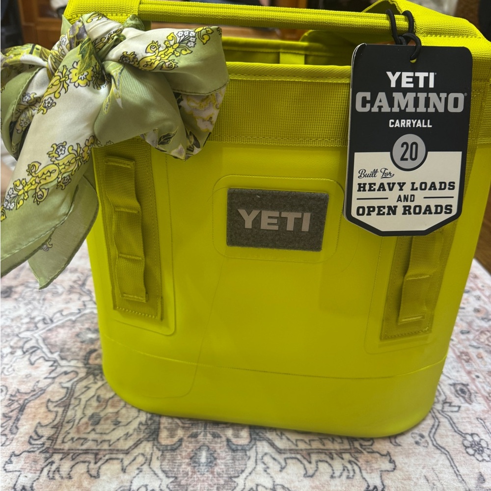 YETI Camino Carryall in Firefly Yellow